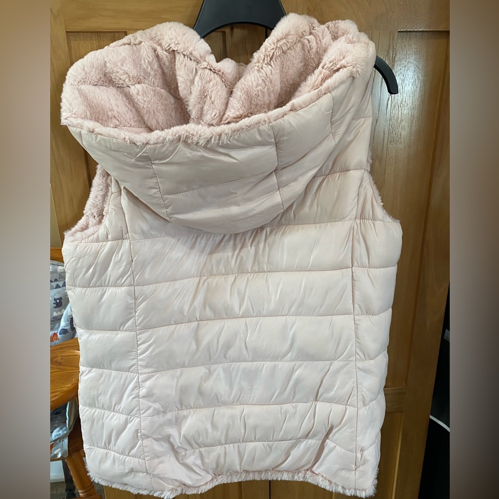 New York & Company reversible vest, never worn, size large - Picture 3 of 6